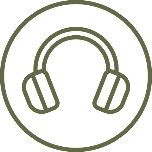 Noise-canceling headphones icon