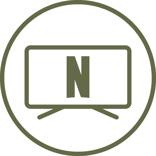 Streaming TV and movies icon